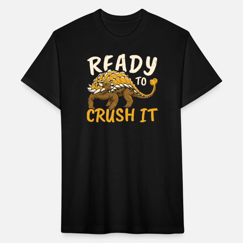 Ready To Crush It Ankylosaurus Rawr Dinosaur