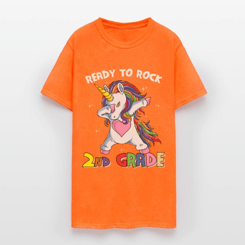 Ready To Rock 2nd Grade Dabbing Unicorn