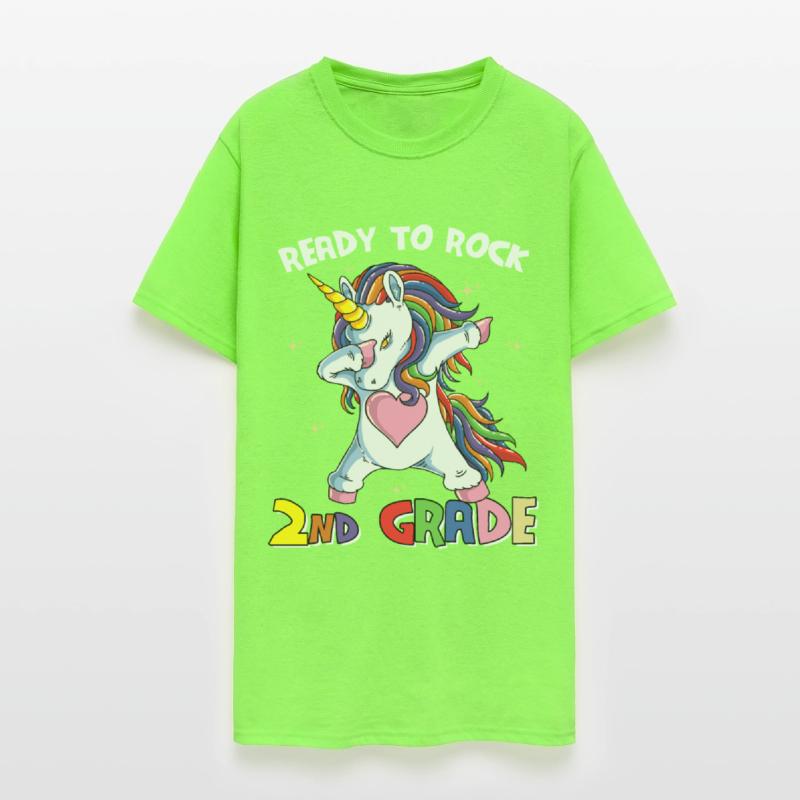 Ready To Rock 2nd Grade Dabbing Unicorn