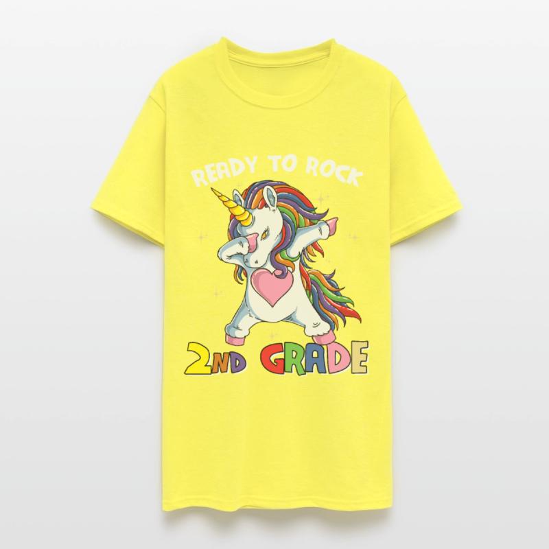Ready To Rock 2nd Grade Dabbing Unicorn