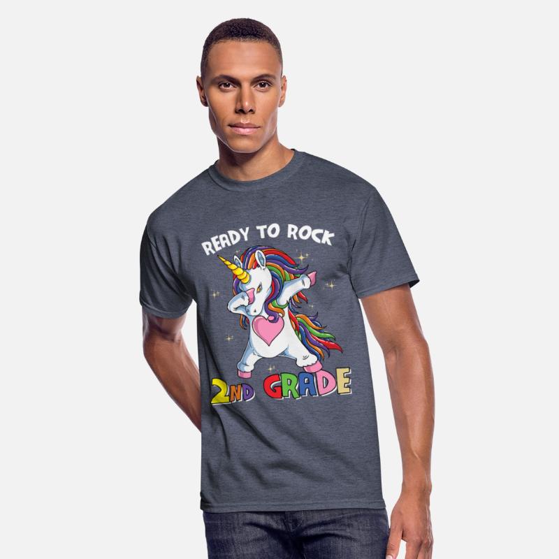Ready To Rock 2nd Grade Dabbing Unicorn