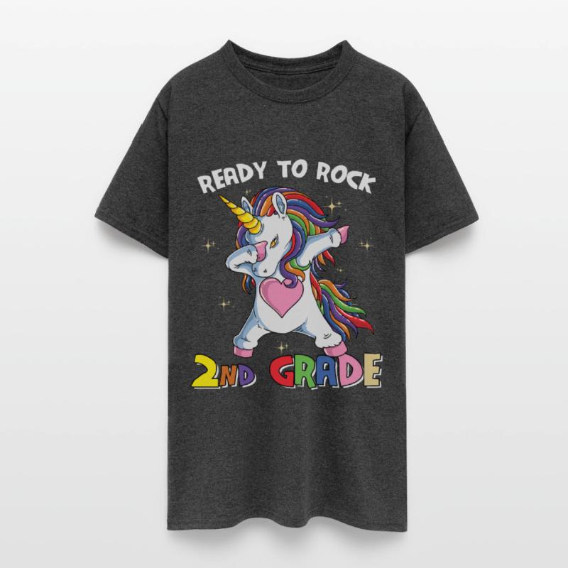Ready To Rock 2nd Grade Dabbing Unicorn