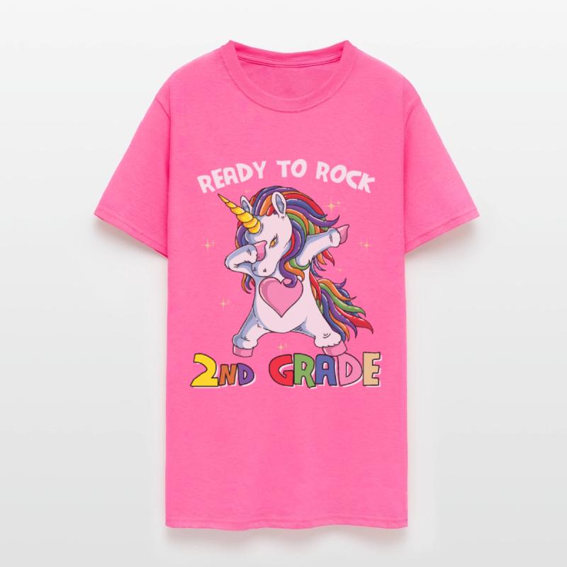 Ready To Rock 2nd Grade Dabbing Unicorn