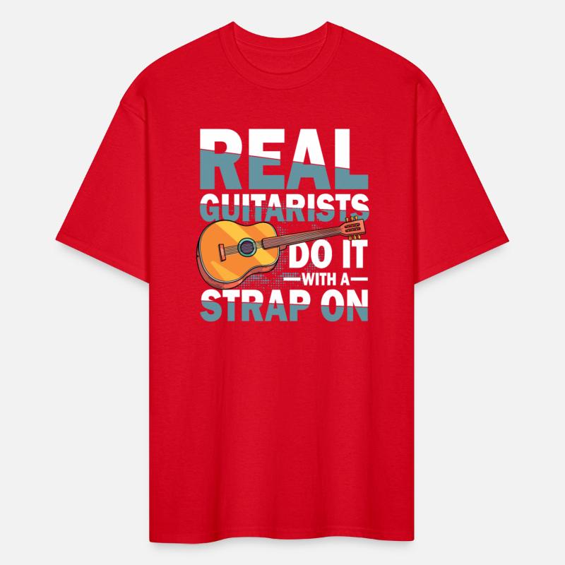 Real Guitarists Do It With A Strap On