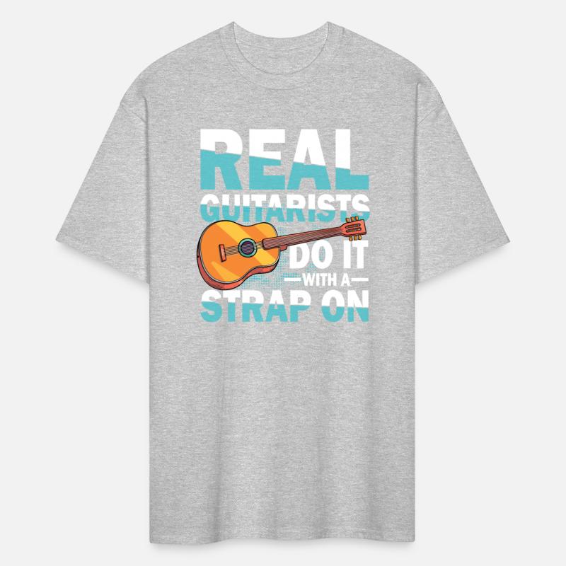 Real Guitarists Do It With A Strap On