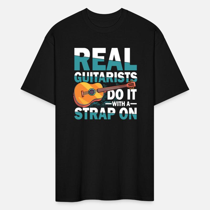 Real Guitarists Do It With A Strap On