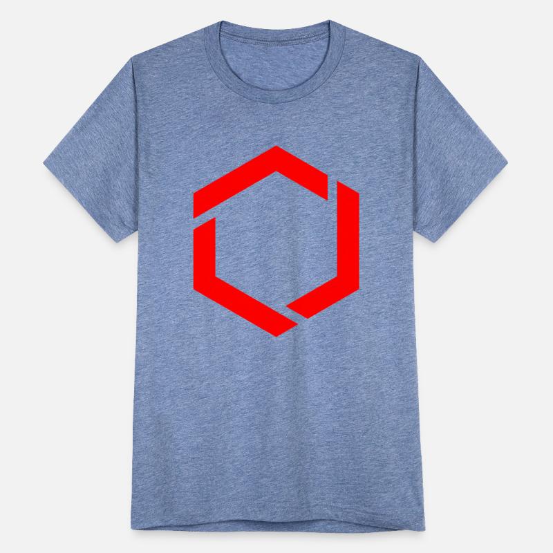Red Hexagon Shape