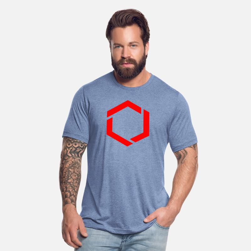 Red Hexagon Shape