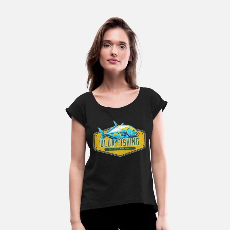 Reel Loud, Fish Proud Ulua Fishing Fisherman Funny