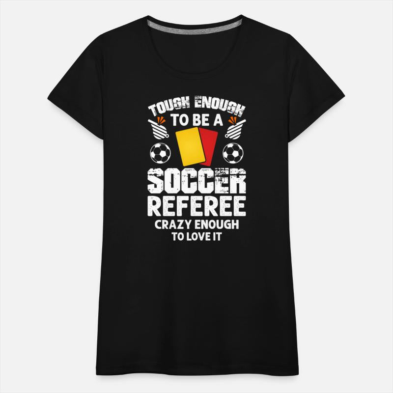 Referee Soccer Shirt Soccer Ball Shirt Soccer