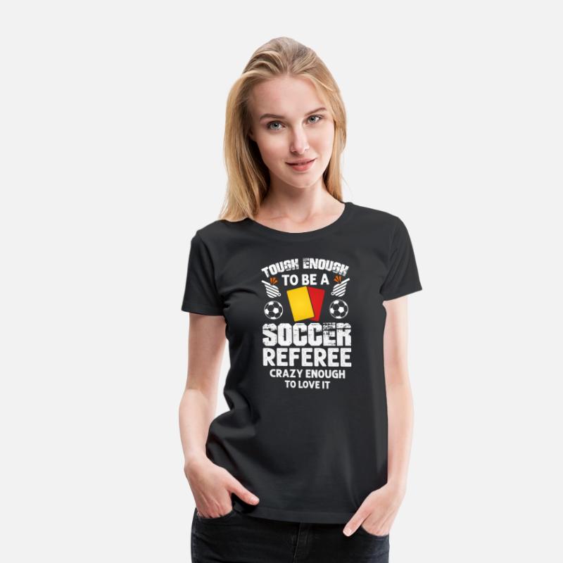 Referee Soccer Shirt Soccer Ball Shirt Soccer