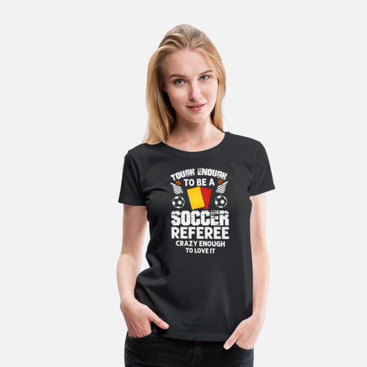 Referee Soccer Shirt Soccer Ball Shirt Soccer