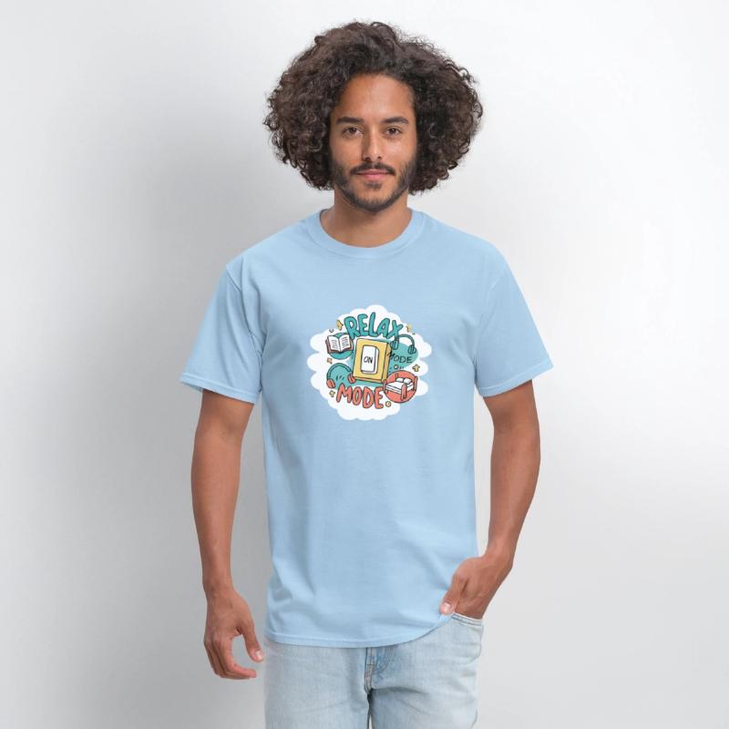 Relax Mode On T-Shirt - National Stress Awareness