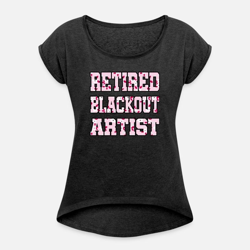 Retired Blackout Artist pink floral