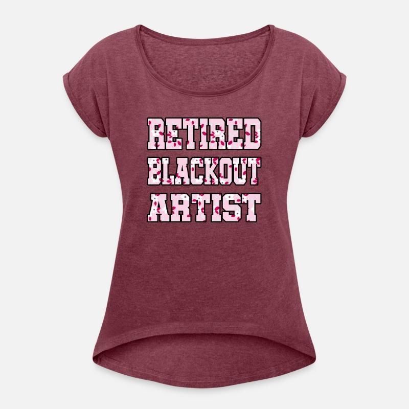 Retired Blackout Artist pink floral