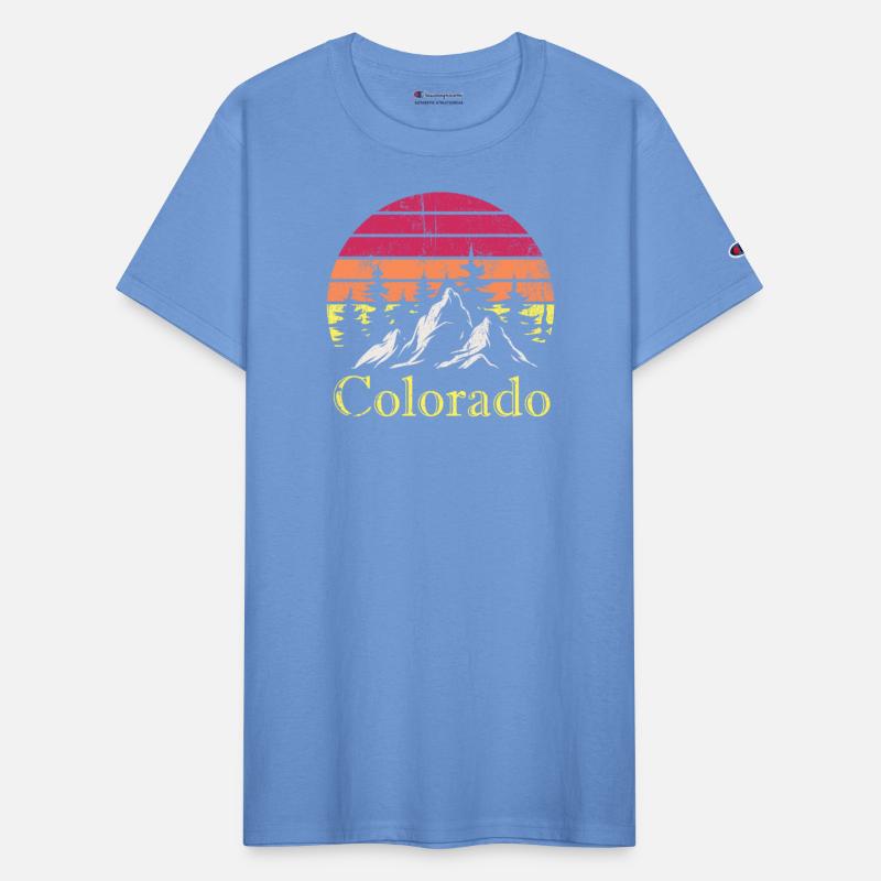 Retro Colorado CO Mountains Wildlife Bighorn