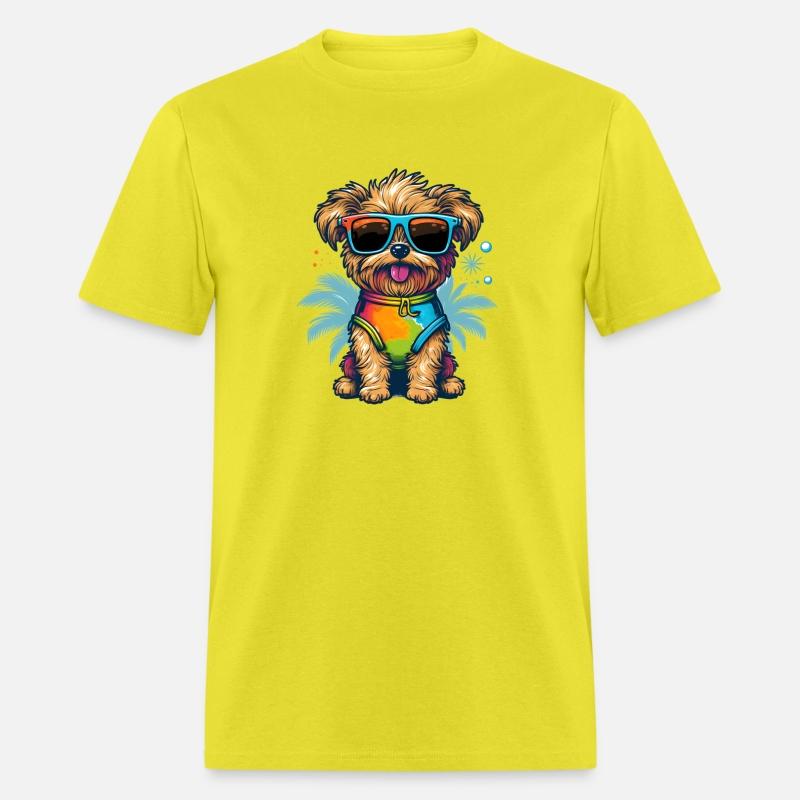 Retro Dog Design Print