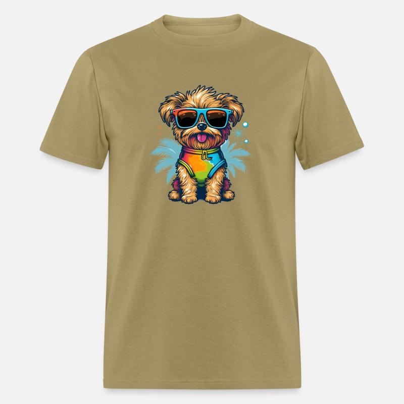 Retro Dog Design Print
