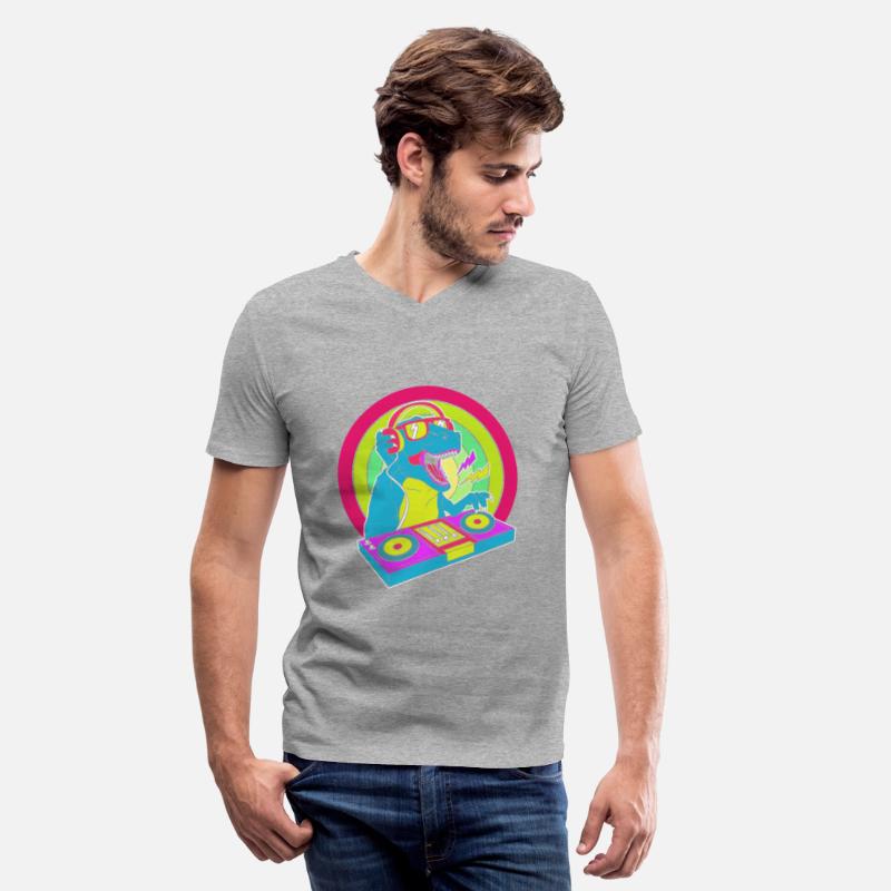 Retro Music Festival Edm Techno Rave Dinosaur