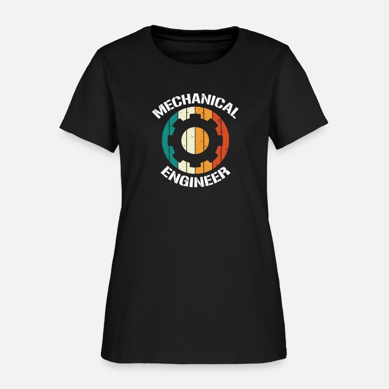 Retro Vintage Mechanical Engineering Gear T-shirt