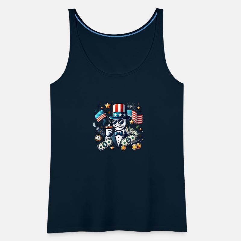 Rich Uncle Sam USA Logo