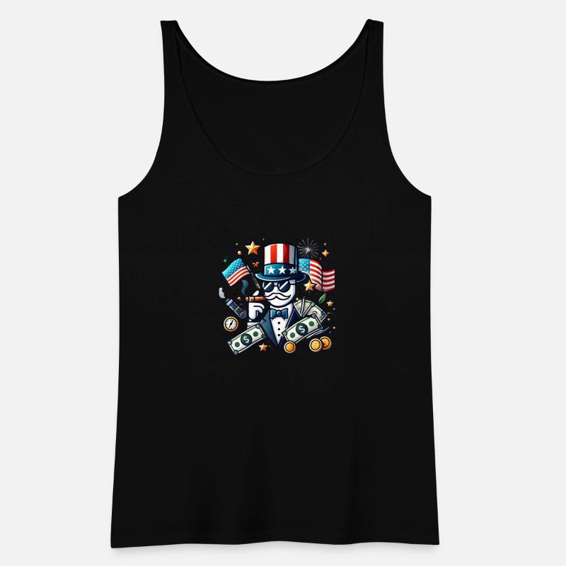 Rich Uncle Sam USA Logo