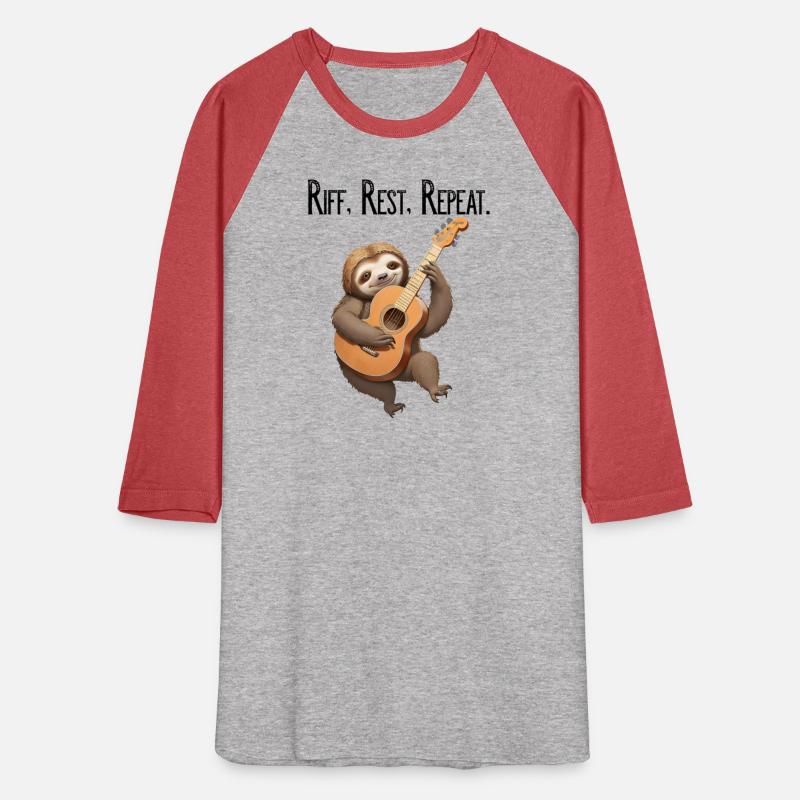 RIFF. REST. REPEAT Monkey Playing a Guitar.