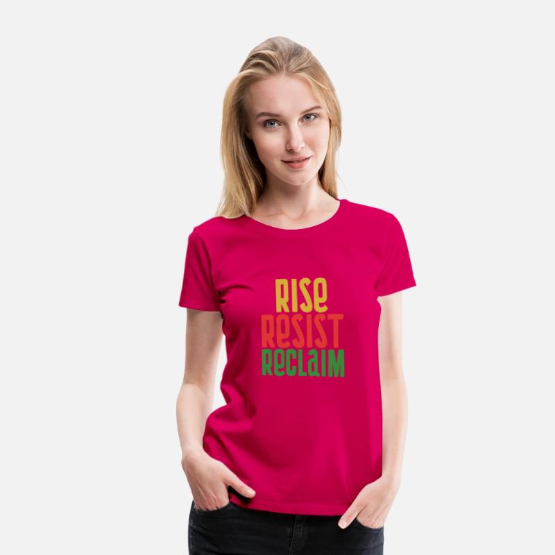 Rise Resist Reclaim – Black History Pride T-Shirt