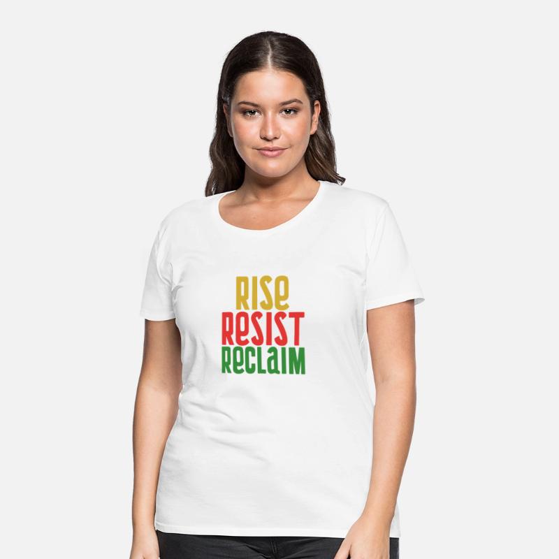 Rise Resist Reclaim – Black History Pride T-Shirt