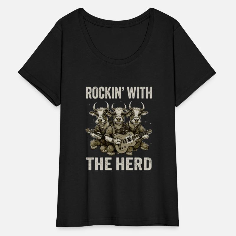 Rockin With The Herd Guitar Cow Band Fun