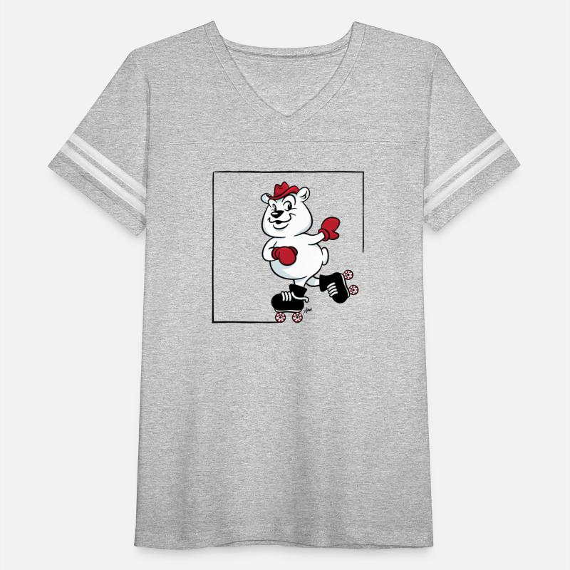 Roller Polar Holiday Cartoon