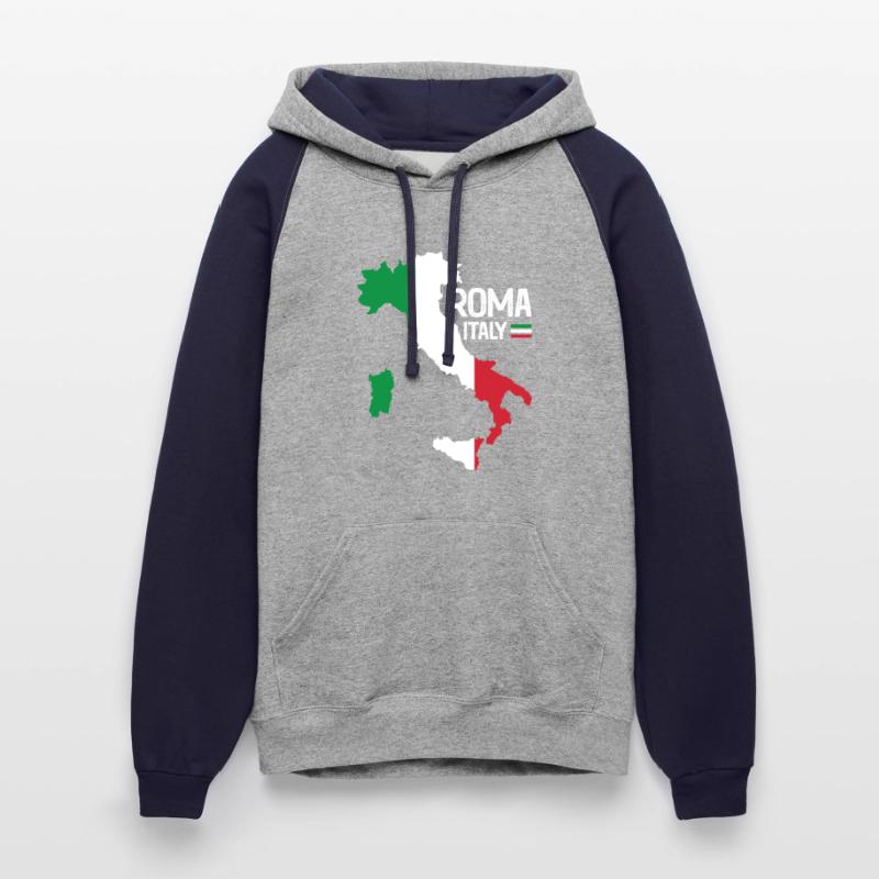 Roma Italy Rome Map Regions Italy