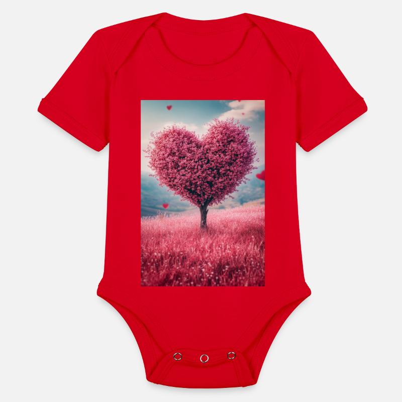 Romantic Heart Tree in Bloom