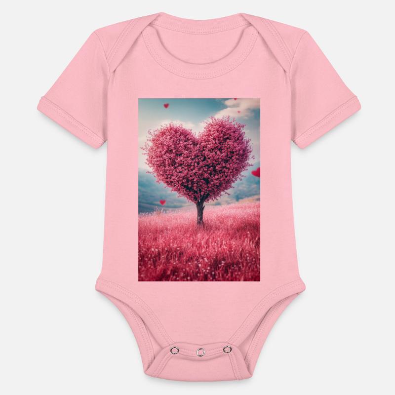 Romantic Heart Tree in Bloom