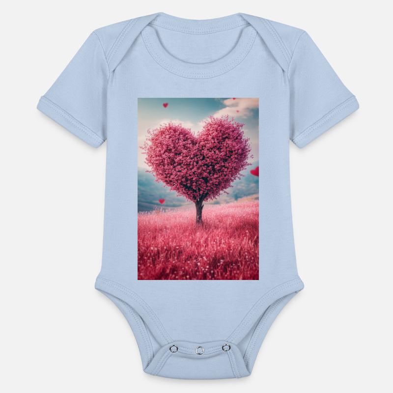 Romantic Heart Tree in Bloom