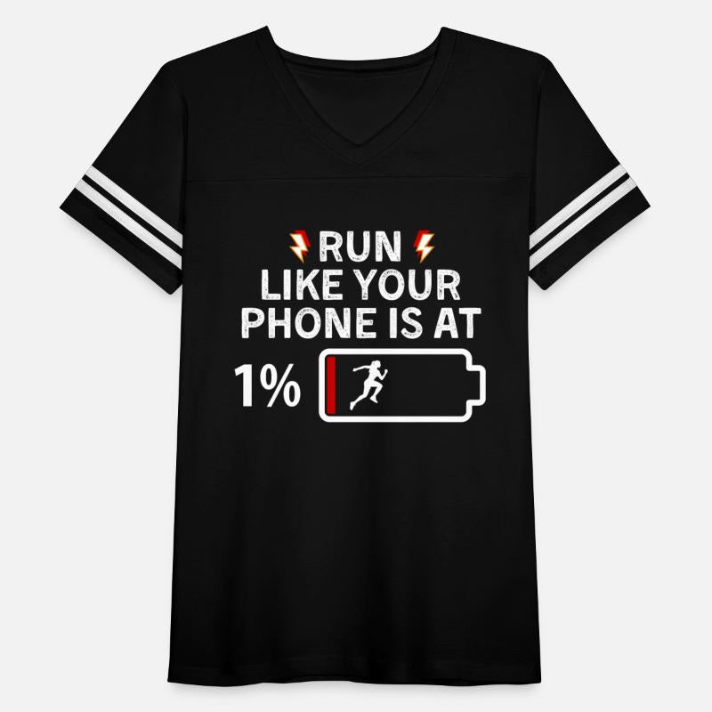 run like your phone is at 1%