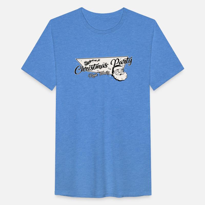 Rush Family Ready for Christmas Party Thanksgiving