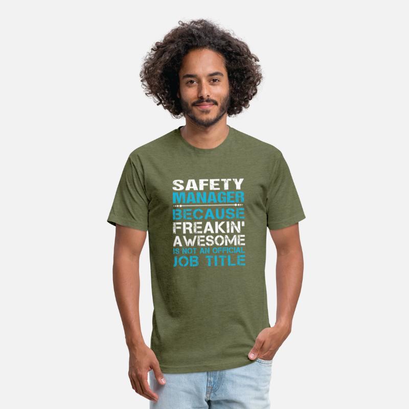 Safety Manager T Shirt - Freaking Awesome Gift Ite