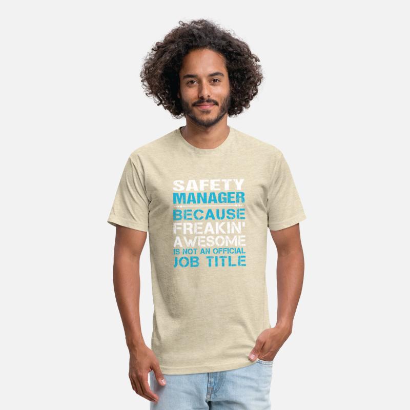 Safety Manager T Shirt - Freaking Awesome Gift Ite