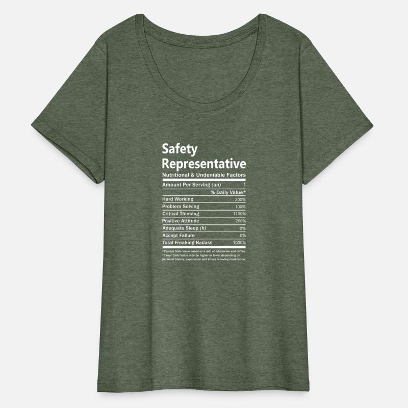 Safety Representative T Shirt - Nutritional And Un