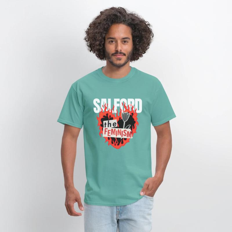 🔥 Salford The Feminism Shirt – Bold Feminist Fire