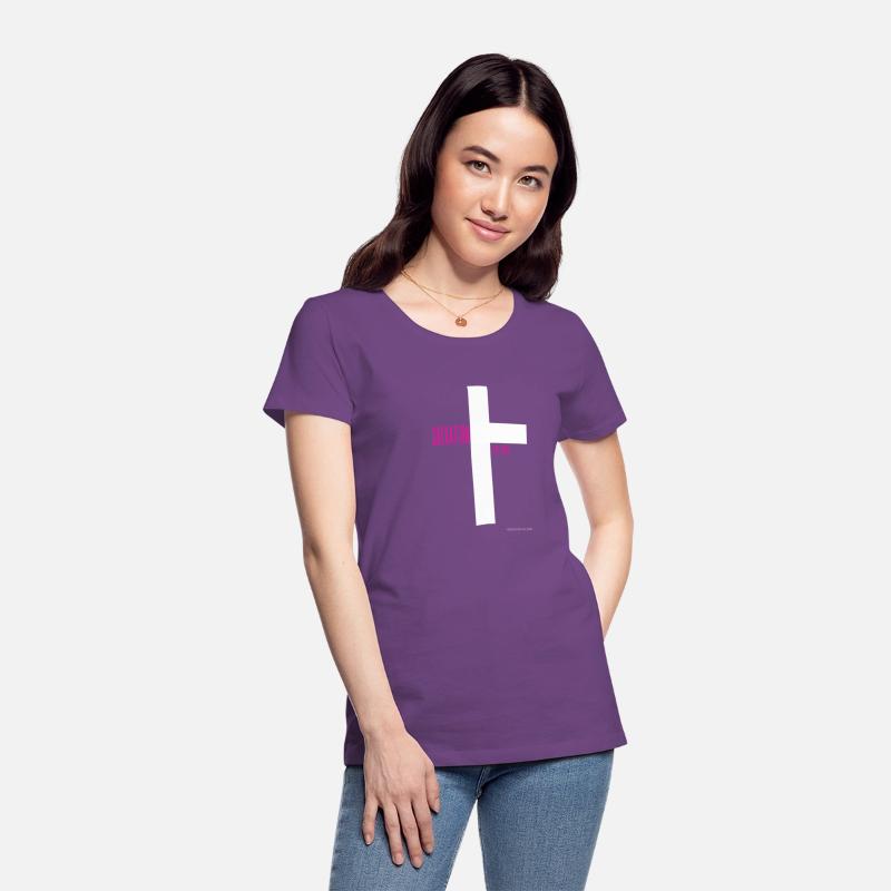 Salvation & Mercy Cross Modern Christian Graphic T