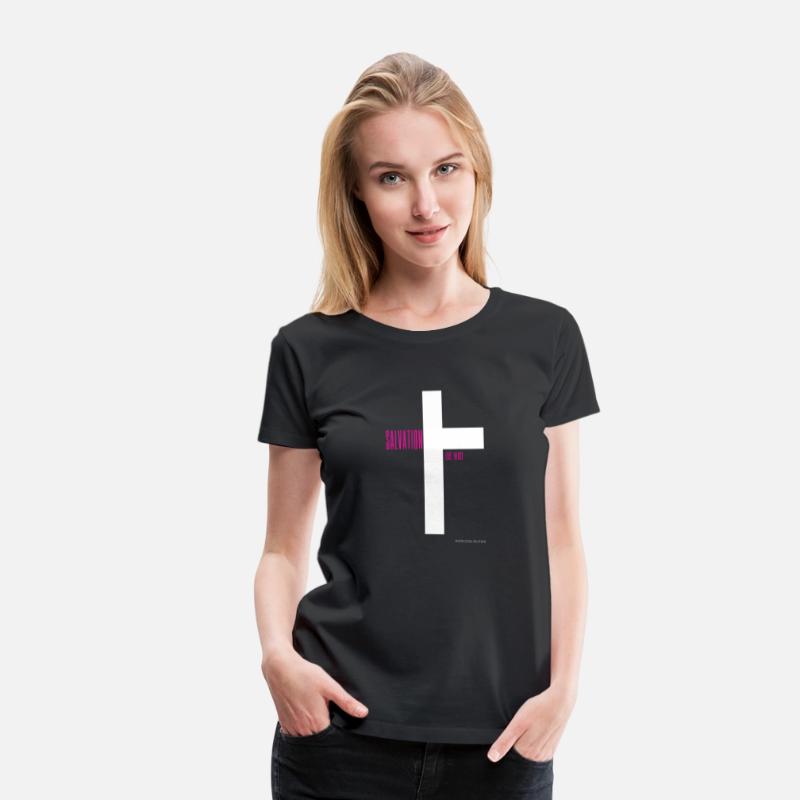 Salvation & Mercy Cross Modern Christian Graphic T