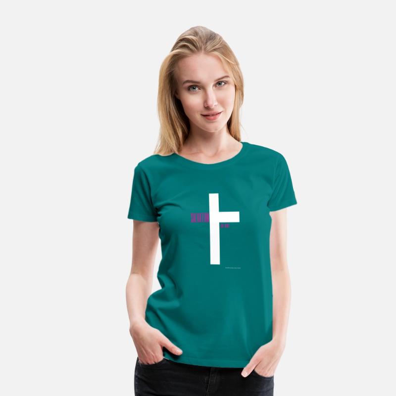 Salvation & Mercy Cross Modern Christian Graphic T