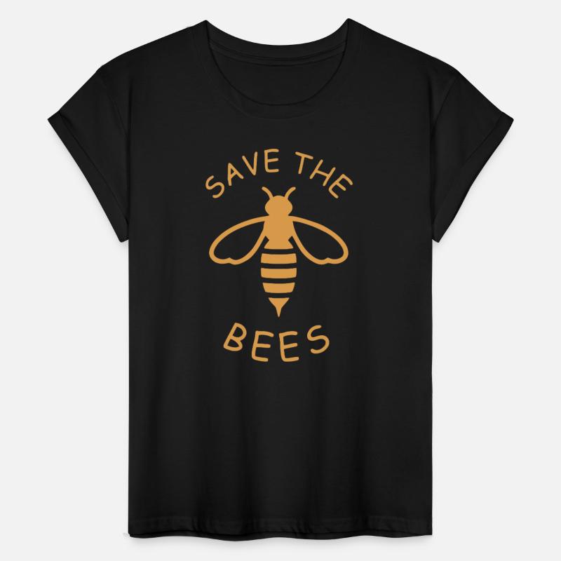 Save the Bees Honeybee Illustration
