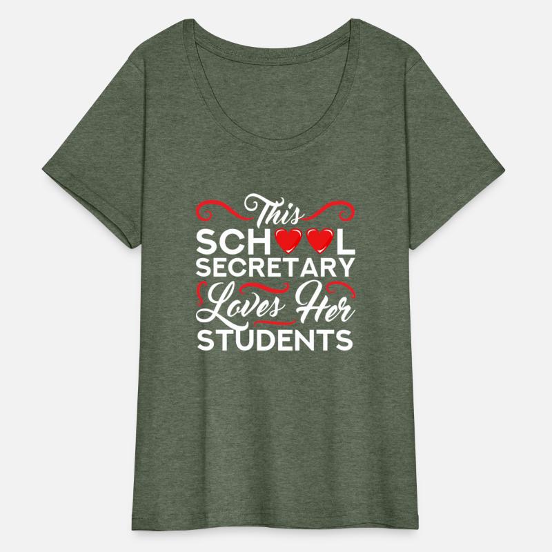 School Secretary Loves Her Students