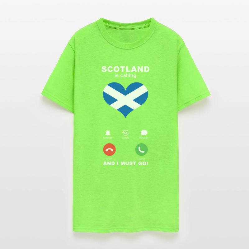 Scotland is calling Scotland Heart Flag Souvenir
