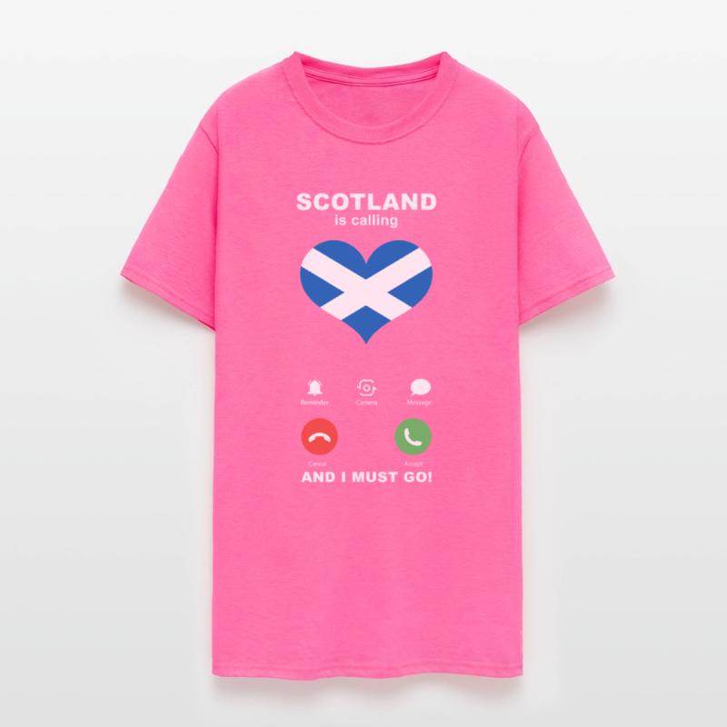 Scotland is calling Scotland Heart Flag Souvenir