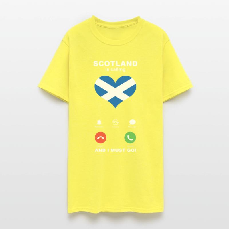 Scotland is calling Scotland Heart Flag Souvenir