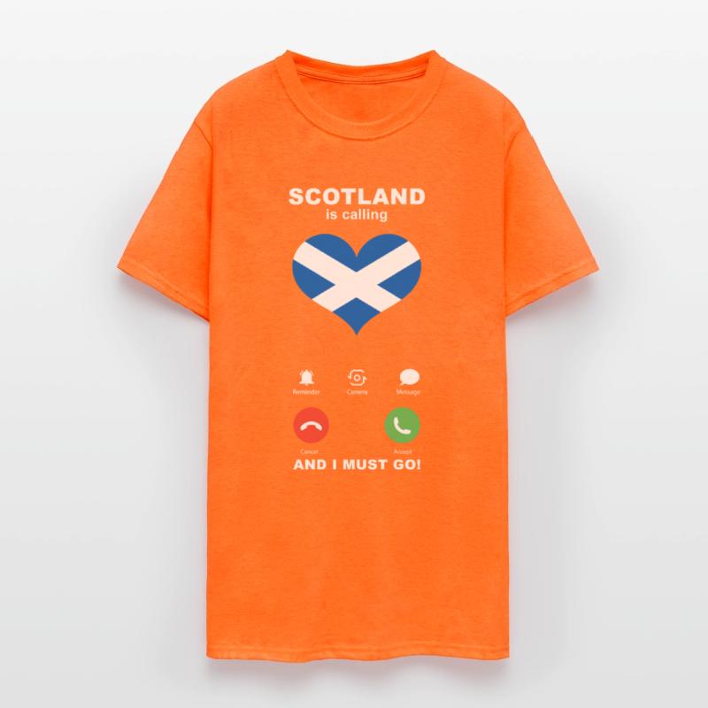Scotland is calling Scotland Heart Flag Souvenir